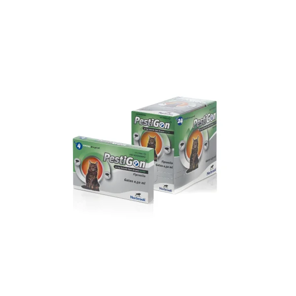 Pestigon Gatos 24 Pipetas 0,5ml (+1kg)