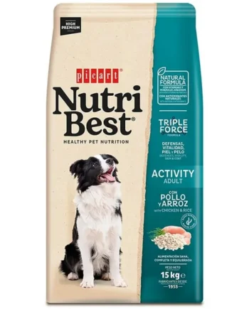 Picart Nutribest Dog Activity 15 kg Pienso para Perros