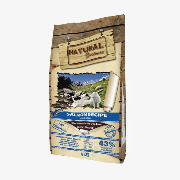 Pienso Natural Greatness Salmón Mini