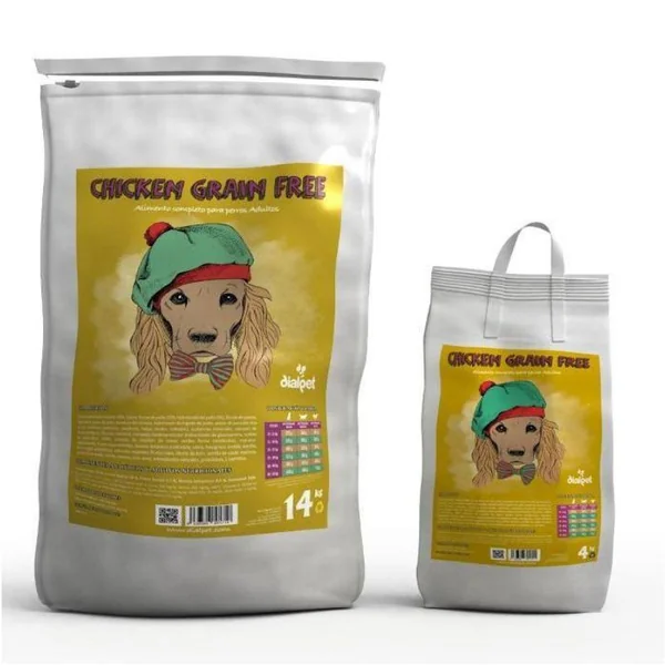 Pienso pollo GRAIN FREE Dialpet