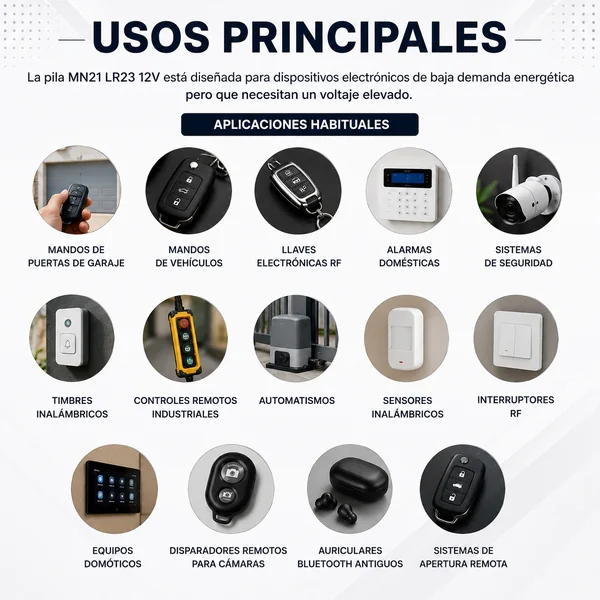 Pila duracell MN21 LR23 12 v pack 2 pilas