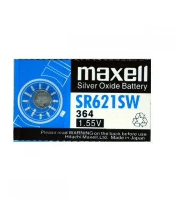 Pila maxell de boton oxido plata 364 SR621SW