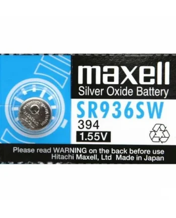Pila maxell de boton oxido plata 394 SR936SW