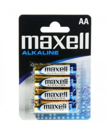 Pila maxell MN1500 LR6-AA 1.5 v pack 4 pilas