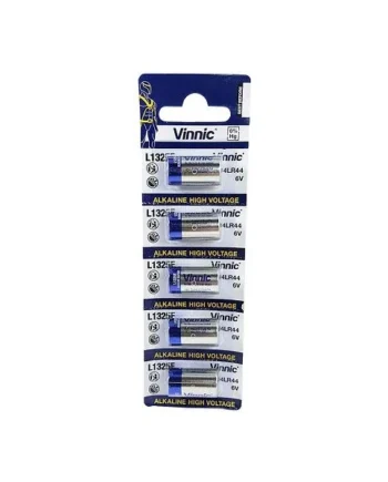 Pila Vinnic 4LR44 L1325F 6v pack 5 pilas