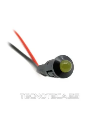 PILOTO LED C/CABLE 24V CC AMARILLO (ILC5024A)