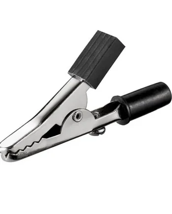 Pinza de cocodrilo 45 mm Negro