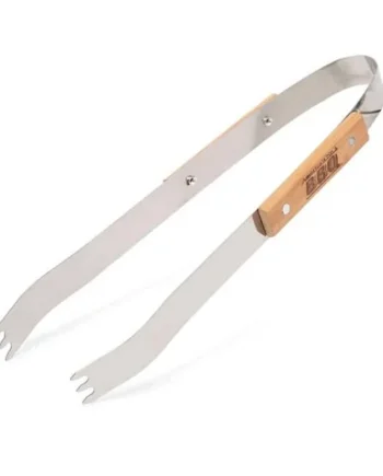 Pinza para barbacoa mango madera