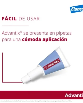 Pipetas Advantix para perros (unidad)-Antiparasitario contra Pulgas, Garrapatas, Mosquitos y Leishmaniosis