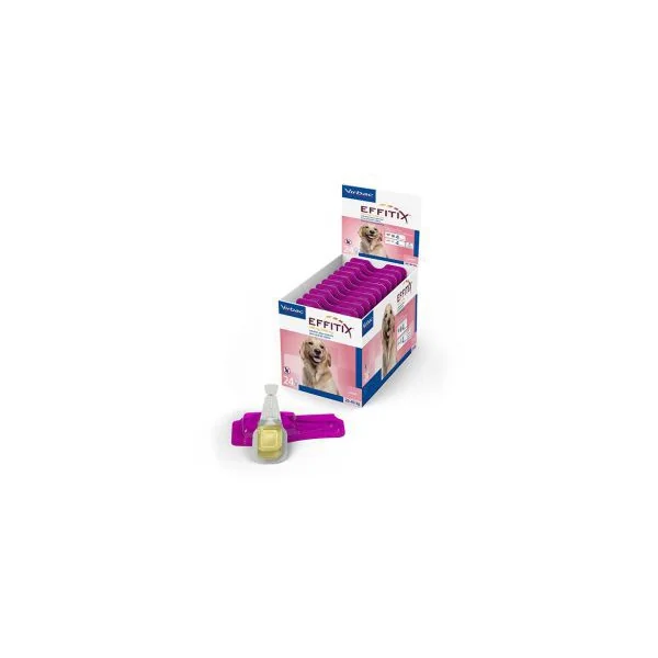 Pipetas Effitix 20 a 40 kg antiparasitario para perros