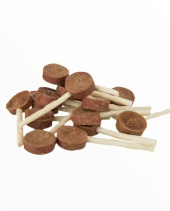 Piruleta de Pechuga de Pollo Deshidratada para Perros — Snack Natural