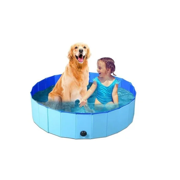 Piscina Plegable para Perros PVC Resistente