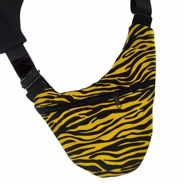 Pistolera Zebra Amarilla