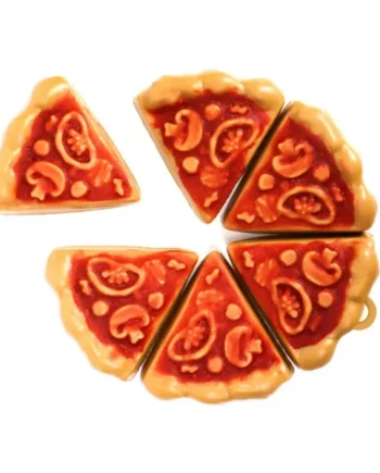 Pizza de pato con calabaza