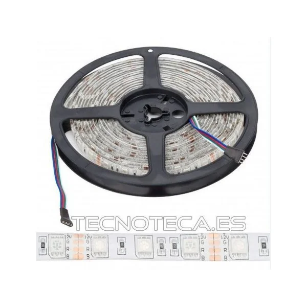 PL219012. Rollo de LEDs 300 leds 5metros RGB IP65 12VDC