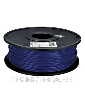PLA175U07. Filamento PLA 1,75 mm azul 750g