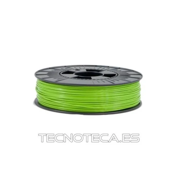 PLA175V07. FILAMENTO PLA 1,75 mm VERDE 750g