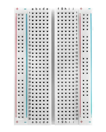 Placa de Conexiones 400 Contactos sin soldadura Blanco