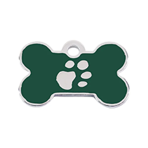 Placa IMARC Hueso Verde/Plata