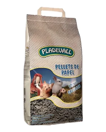 Pladevall Sustrato de Papel para Conejos y Roedores — Lecho Absorbente
