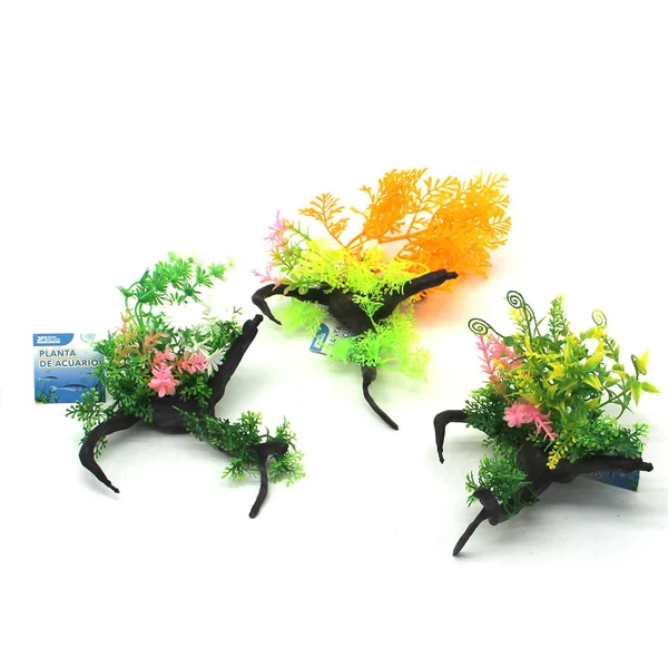 Planta Artificial Acuario 12x14x12cm.