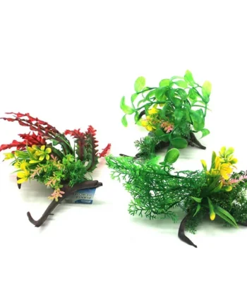Planta Artificial Acuario 14x14x20cm.