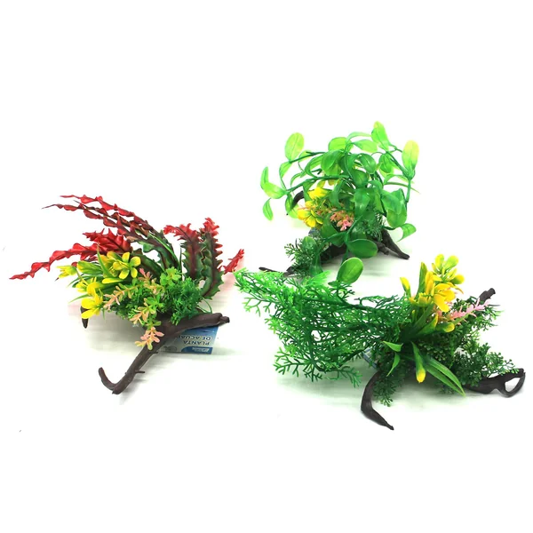 Planta Artificial Acuario 14x14x20cm.