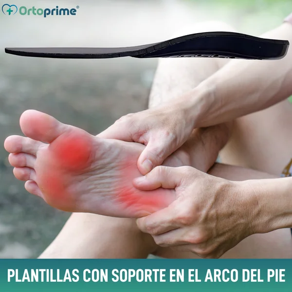 Plantillas Ortopédicas para Fascitis Plantar | 3 Tallas