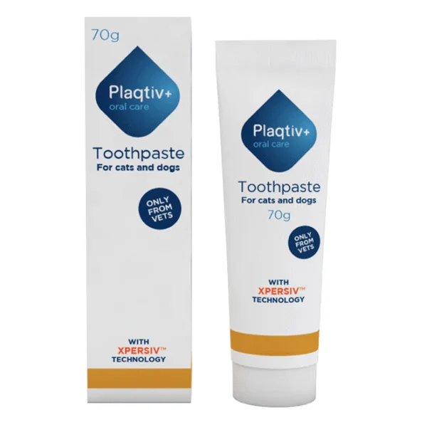 Plaqtiv+ pasta dentrífica perros gatos 70 g