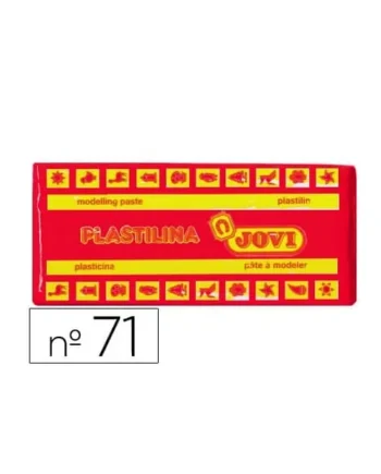 Plastilina Jovi 150 gr Rojo