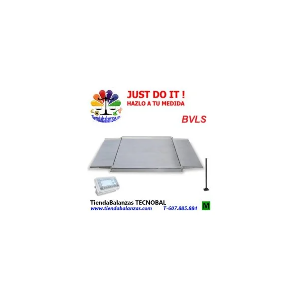 PLATAFORMA BVLS-1500Kg 500g 1200x1200/1500x1500 de Baxtran