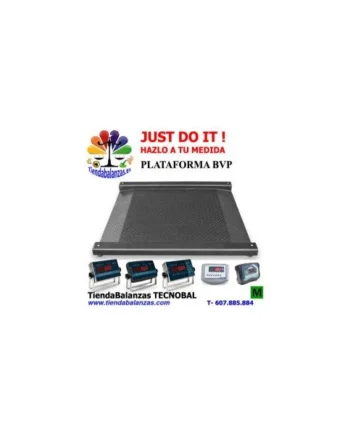 PLATAFORMA BVP-600/1500Kg 200/500g 1000x1000/1200x1200 Baxtran