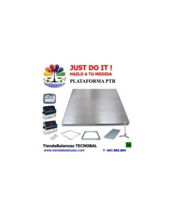 PLATAFORMA PTB-1500/3000Kg 1200x1200/1500x1200/1500x1500 Baxtran