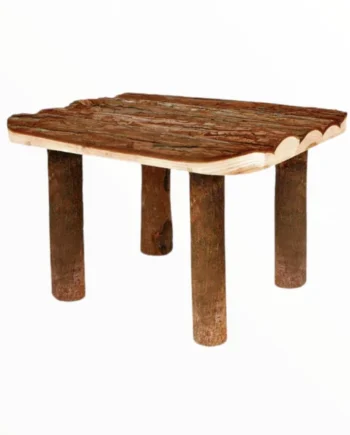 Plataforma Refugio de Madera para Roedores — Descanso y Juego