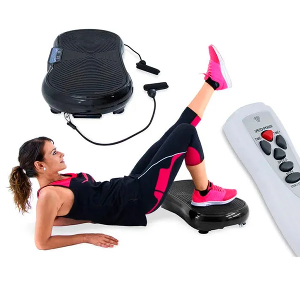Plataforma Vibratoria Ejercicio con Mando | Ultra Compacta
