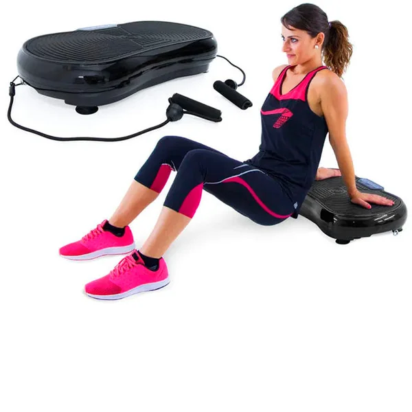 Plataforma Vibratoria Ejercicio con Mando | Ultra Compacta