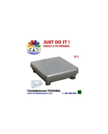 PLATAFORMAS WT-30/60/150/300Kg 10/20/50/100g 350x450/420x550mm
