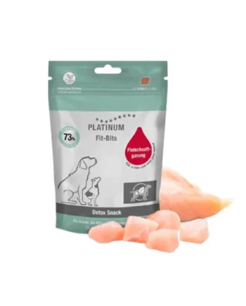 Platinum Fit-Bits Detox Bocaditos para Perros