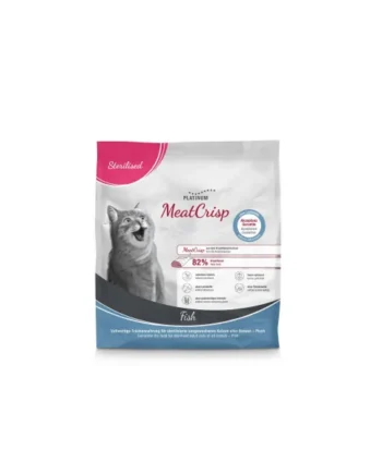 Platinum MeatCrisp Sterilised Pescado para Gatos