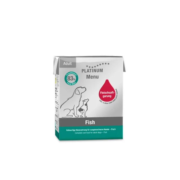 Platinum Menu Adult Fish Caja para Perros