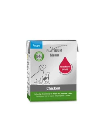 Platinum Menu Puppy Chicken Caja para Perros