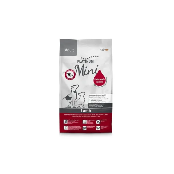 Platinum Natural Adult Lamb & Rice para Perros