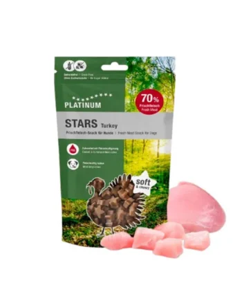 Platinum Stars Turkey Bocaditos para Perros