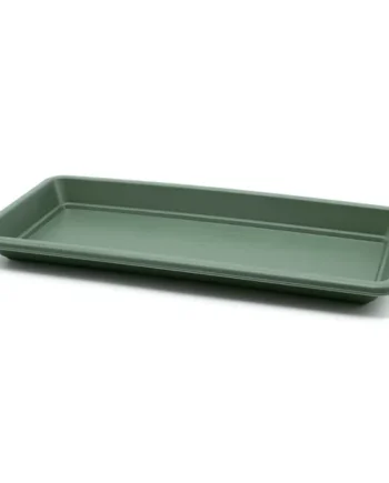 Plato jardinera de plastico 40 cm Verde