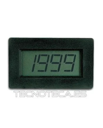 PMLCDL. Voltimetro de panel LCD