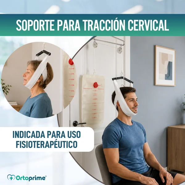 Polea Portátil para Tracción Cervical