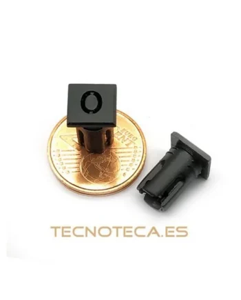 PORTA LEDs de 5mm de presion numero "0"