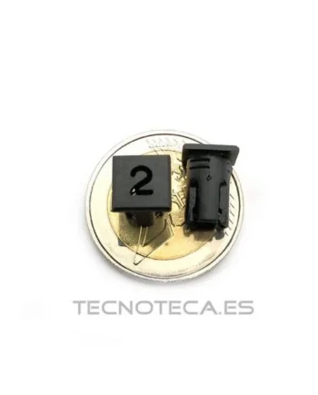PORTA LEDs de 5mm de presion numero "2"
