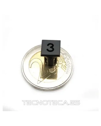 PORTA LEDs de 5mm de presion numero "3"