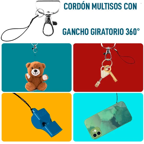 Porta Tarjeta Identificativa Correa e Identificador | 7 Estampados